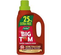 Westland Big Tom Tomato Food 1L Plus 25% Extra Free Liquid Feed For Bigger Tastier Tomatoes - Seaweed Fertiliser
