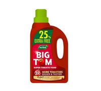 Westland Big Tom Tomato Food 1L Plus 25 Percent Extra Free Liquid Feed For Bigger Tastier Tomatoes With Seaweed And Iron