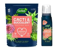 Westland Cacti Cactus Succulent Potting Mix Compost Indoorplant Feed Concentrate