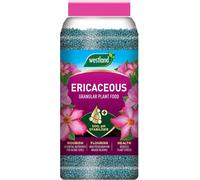Westland Ericaceous Plant Food Granules Jar 900G Three-Month Slow-Release Soil-Optimizing Feed