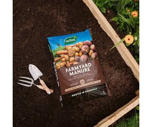 Westland Farmyard Manure 50L - Soil Conditioner Rich In Organic Matter For Gardens, Pots And Raised Beds