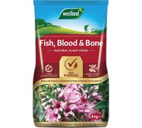 Westland Fish Blood And Bone 8Kg Bag All Purpose Plant Food Granules For Flowers, Fruit & Vegetables