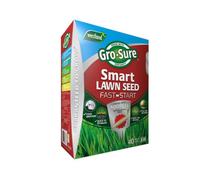 Westland Gro-Sure Smart Lawn Seed 40M², Aqua Gel Coated Grass Seed With Cold Germination & Built-In Spreader