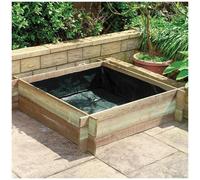 Westland Grow It Wooden Square 1 Metre Garden Raised Bed Liner Vegetable Garden