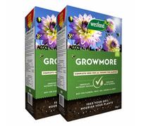 Westland Growmore Balanced Fertiliser 7-7-7 4Kg Pack Of 2 - Multi-Purpose Garden Feed 4Kg X 2