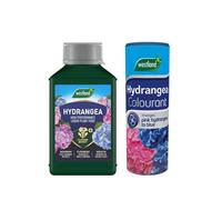 Westland Hydrangea Liquid Feed 1L And Colourant 500G To Boost Blooms And Enhance Colour For Healthier Hydrangeas