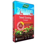 Westland John Innes Seed Sowing Compost 28L Bag - Peat Free Potting Mix for Outdoor & Indoor Plants, Vegetables, Seedlings. Enriched With Vermiculite