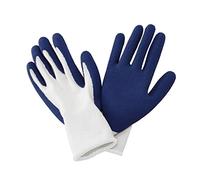 Westland Kent & Stowe Natural Bamboo Gardening Gloves Red & White Ladies