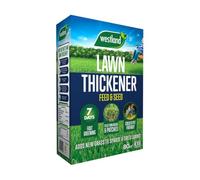 Westland Lawn Thickener Feed & Seed 80m² Box Lawn Fertiliser with Grass Seed for Thicker Greener Grass