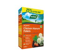 Westland Organic Chicken Manure Pellets 2.25Kg + 25% Extra Free 2.82Kg (20100421)