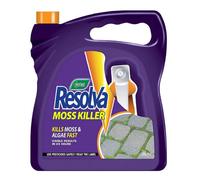 Westland Resolva Moss Killer 3L Ready-To-Use Spray, Fast-Acting Moss & Algae Remover For Patios, Paving & Decking
