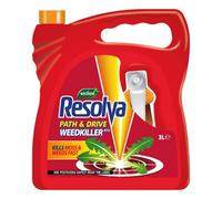 Westland Resolva Path & Drive Weedkiller 3L Ready To Use Weed & Moss Killer For Paths, Patios & Driveways