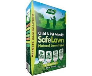 Westland SafeLawn Child & Pet Friendly Natural Lawn Feed with Grass Seed - 80 m2, Green, 2.8 kg