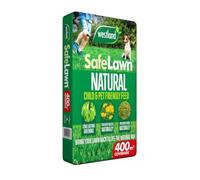 Westland SafeLawn - Child & Pet-Friendly Natural Lawn Feed with Slow-Release Nutrients - Greener, Thicker Lawn & Natural Weed and Moss Prevention (400m² Bag)