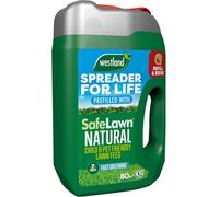 Westland Safelawn Spreader For Life 80M² Natural Lawn Feed Child & Pet Friendly