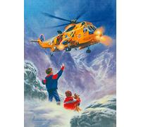 Westland Sea King Air Sea Rescue RAF Helicopter Christmas Xmas Card