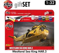 Airfix Hanging Model Aircraft Kits - Westland Sea King HAR.3 Model Building Set, 1:72 Scale Model Helicopter Kit for Adults & Kids 8+ - Aircraft Models Military Gifts for Men to Build, Skill Lvl. 3