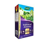 Westland Sulphate Of Ammonia 1.5Kg Nitrogen Fertiliser For Healthy Green Foliage