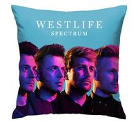 Westlife Pillow Square Cover Pillow Case Cover Christmas Sofa Bed Chair Home ation 45cmx45cm