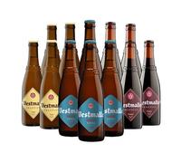 Westmalle Belgian Trappist Ale Mixed Case - 12 x 330ml Bottles | Authentic Dubbel & Tripel Selection | Premium Belgian Trappist Beer Gift Set