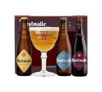 Westmalle Belgian Trappist Beer Gift Set, Tripel, Dubbel, and Extra