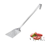 Westmark 14312270 Pro-Stainless Steel Spatula with Holes & Hanging Hook-Perfect, BBQ & Professional Kitchen-Pan Scoop-Silver, 45 cm
