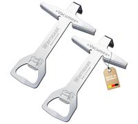 Westmark 2 Practical jar/Screw Cap openers with Cap Lifter Bottle Opener - Ideal for Opening Screw caps or Crown caps, aid for Seniors in Everyday Life, 105622E3