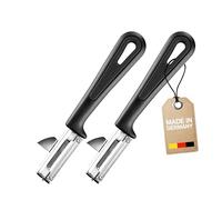 Westmark 2 Universal Peeler/Swivel Peeler with Biscuit Cutter, Gentle, Stainless Steel Blade, Black, 280422E3