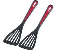 Westmark 293522E5 2 x Gallant Plus spatulas, Plastic, Black/red