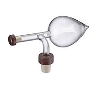 Westmark 99093380 Scoop Capacity 150 ml Measuring and Decanting at The Same Time, Glass/Plastic/Wood, Gourmet, Transparent/Brown