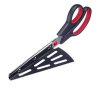 Westmark Antonio Pizza Scissors - Pizza Cutter and Pizza Lifter, Cool Kitchen Gadget Ideal for Pizza or Tarte Flambée - BPA Free, Stainless Steel, PP, TPR
