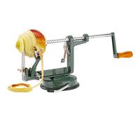 Westmark Apple Peeler/Cutter/Corer With Suction Base, 30.5 X 10.5 X 13 Cm, Stainless Steel/Aluminium, Apfeltraum, Green/Silver, 11442260