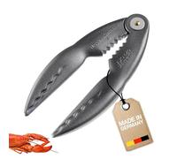 Westmark Black Edition Lobster Cracker - Aluminium Food-Grade Special Coating - 5.65" - Cracky Charcoal