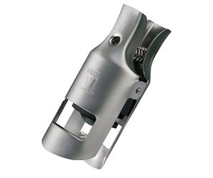 Westmark Champagne Bottle Stopper, Monopol Edition, Steel/Plastic, Tappa, Silver, Satin Finish, 60135580