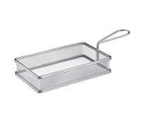 Westmark Chips/Serving Basket, capacity: 21.5 x 9.5 x 5.5 cm, stainless steel, Tapas + Friends, silver, 69162270