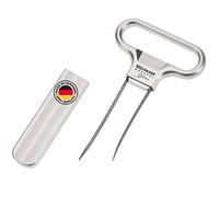 Westmark Cork Remover/Corker And Bottle Opener, Die-Cast Zinc/Steel, Ah-So, Silver With Satin Finish, 62853380