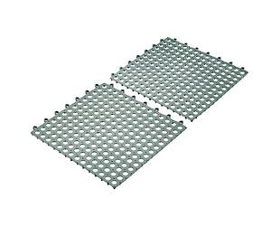 Westmark Draining mats Bar - Flexible Dish Rack mats for Drying Dishes, Cutlery and Glasses, Drying mats for The Sink - Plastic, 2 pcs.