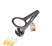 Westmark Egg Divider Columbus Black Edition - Egg Cutter for Even Gaps - Extra-Sharp Stainless Steel Wires - Anthracite