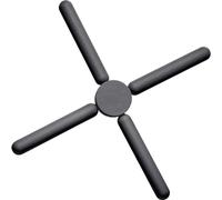Westmark Foldable Trivet - practical trivet to put hot pots and bowls on, for camping or at home - Ø 22 cm silicone, PA