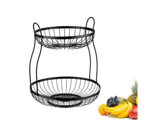 Westmark Fruit Cake Stand 2 Tier Doppio - Fruit Basket Cake Stand - Decorative W