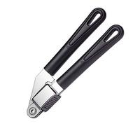 Westmark Garlic Press With Removable Grid Insert, Chromed, Length: 19.7 cm, Steel/Plastic, Gentle, Black, 28362270
