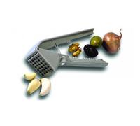 Westmark Germany Multipurpose Garlic Press with Olive Pitter, Nutcracker and Fish Scaler (Grey) by Westmark