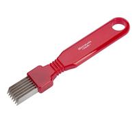 Westmark Gherkin Decorator With 7 Blades, Length: 16.3 cm, Stainless Steel/Plastic, Red/Silver, 51242260