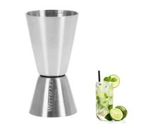 Westmark Jigger for cocktails, Small measuring cup, 2 units: 2/3 cl, Stainless s