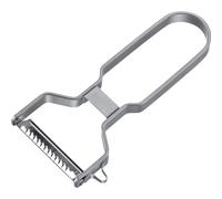 Westmark Julienne Vegetable Peeler - Cutting Thin Vegetable Strips for Soup & Wok Perfectly Made Easy, Sharp Blade for Right- & Left-Handed Users - Robust Stainless Steel