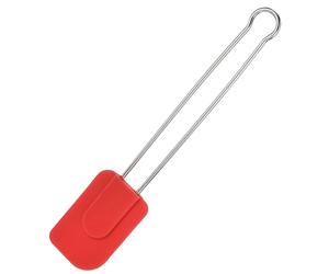 Westmark Koch-und Teigschaber Silicone 285 mm, Stainless Steel, Silver, 28,5 cm