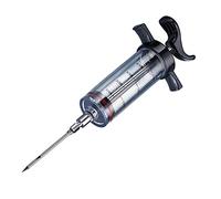 Westmark Marinating Syringe With Removable Needle, Length: 22,5 cm, With Scale Up To 1.5 Oz/50 ml, Plastic/Stainless Steel, Transparent/Black, 61422280