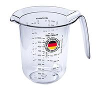 Westmark Measuring Jug, Multilingual Measuring Scales In Various Units, Volume: 1 L, Plastic, Transparent, 30652270