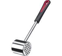 Westmark Meat Hammer with Two Different Faces: Coarse and Flat, Weight: 319 g, Plastic/Stainless Steel, Gallant, Black/Red/Silver, 29552270