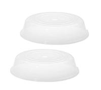 Westmark Microwave Plate Covers, 2 Pieces, Diameter: 25 cm, Plastic, Transparent, 224522E3